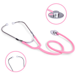 Magic4U Kids Doctor Costume Kit with Real Working Stethoscope and Carry Case, 34 Pieces Pretend-n-Play Realistic Medical Dr Toys for Toddler Boys Girls