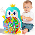 Toys for 1 Year Old Boy, Musical Penguin Learning Toy for Toddlers 1-3, Interactive Educational Toy with Lights & Sounds, First Birthday Gifts for 1 2 Year Old Boys Girls, Baby Toys 12-18 Months